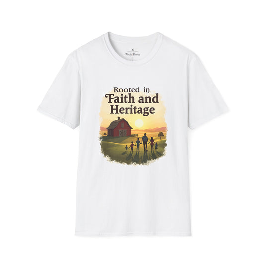 Rooted in Faith and Heritage T-Shirt