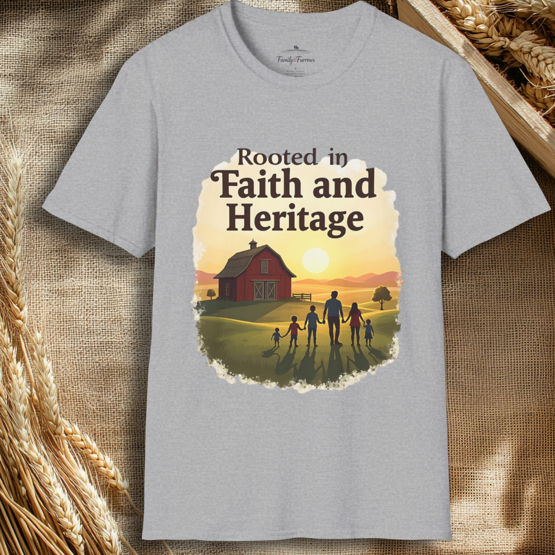 Rooted in Faith and Heritage Tee