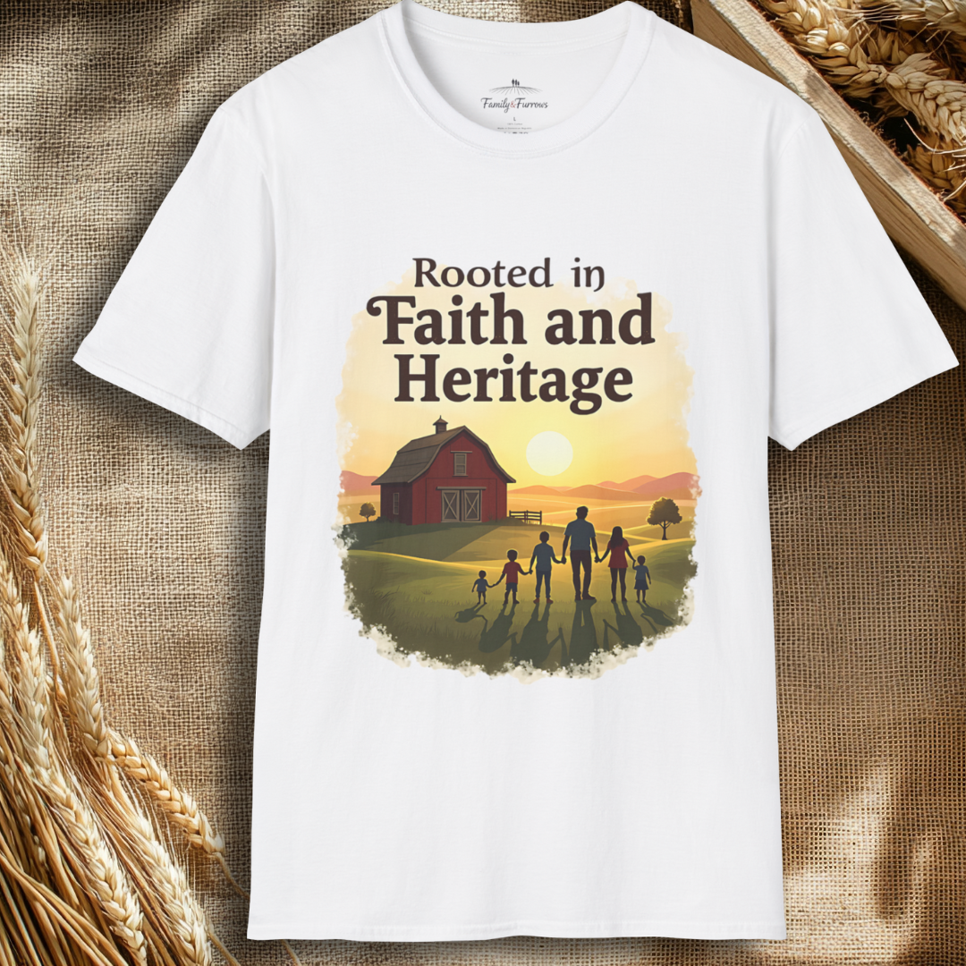 Rooted in Faith and Heritage Tee