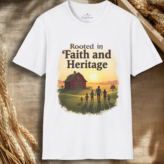 Rooted in Faith and Heritage Tee