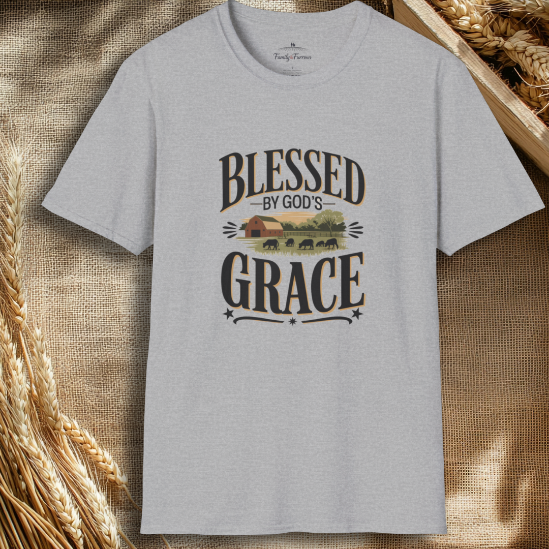 Blessed By  God's Grace Tee