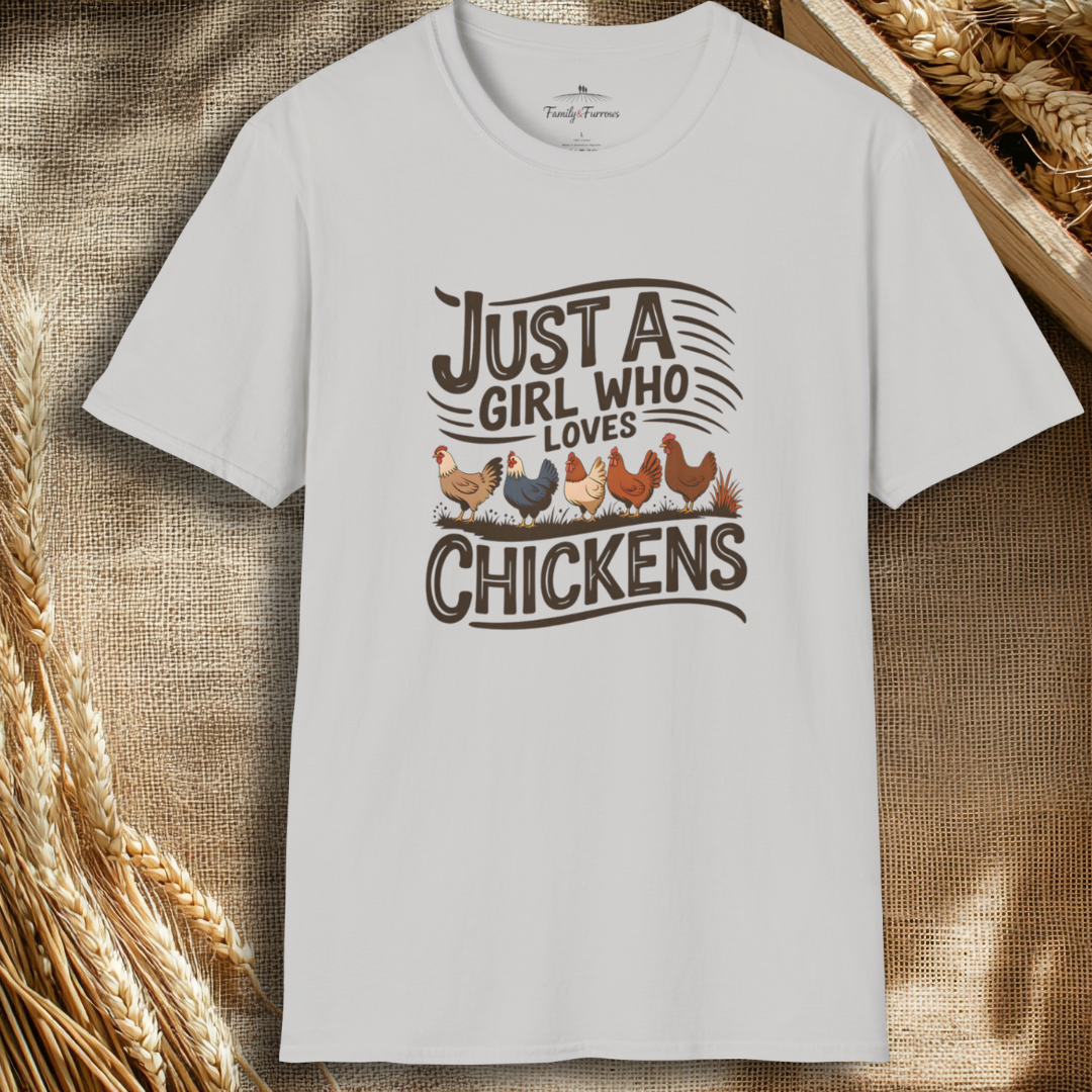 Just A Girl Who Loves Chickens Tee