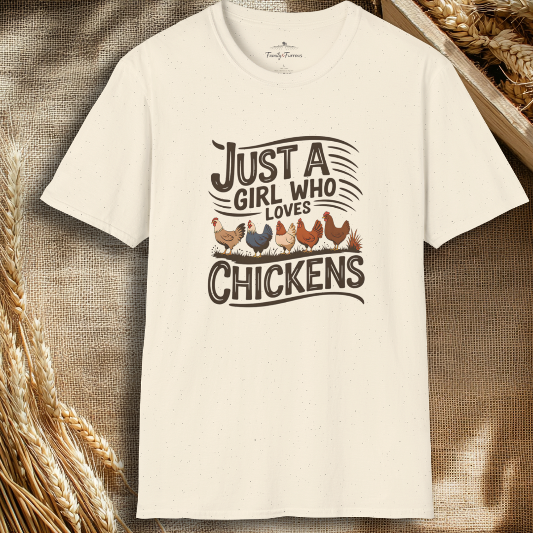 Just A Girl Who Loves Chickens Tee