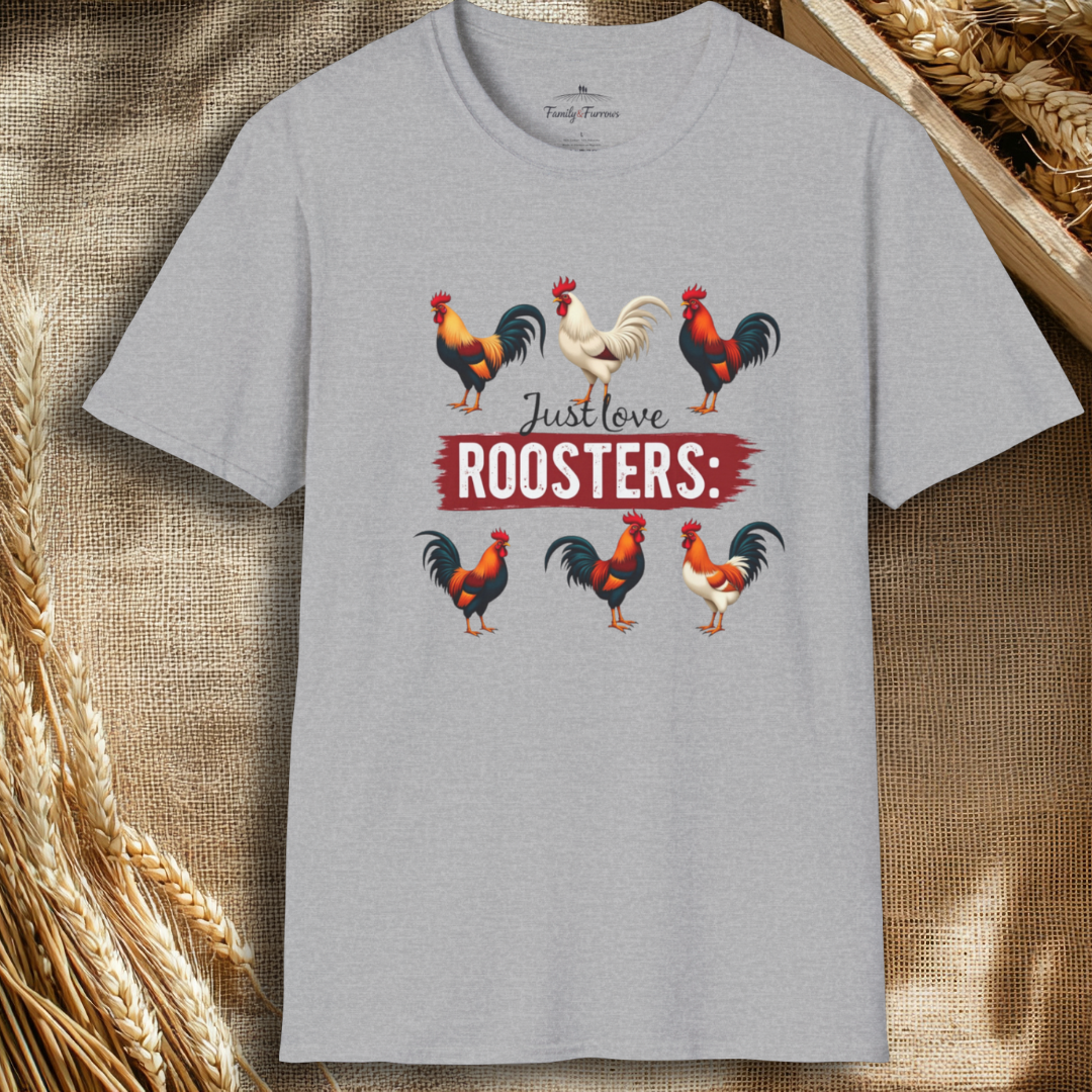 Just Love Roosters Tee