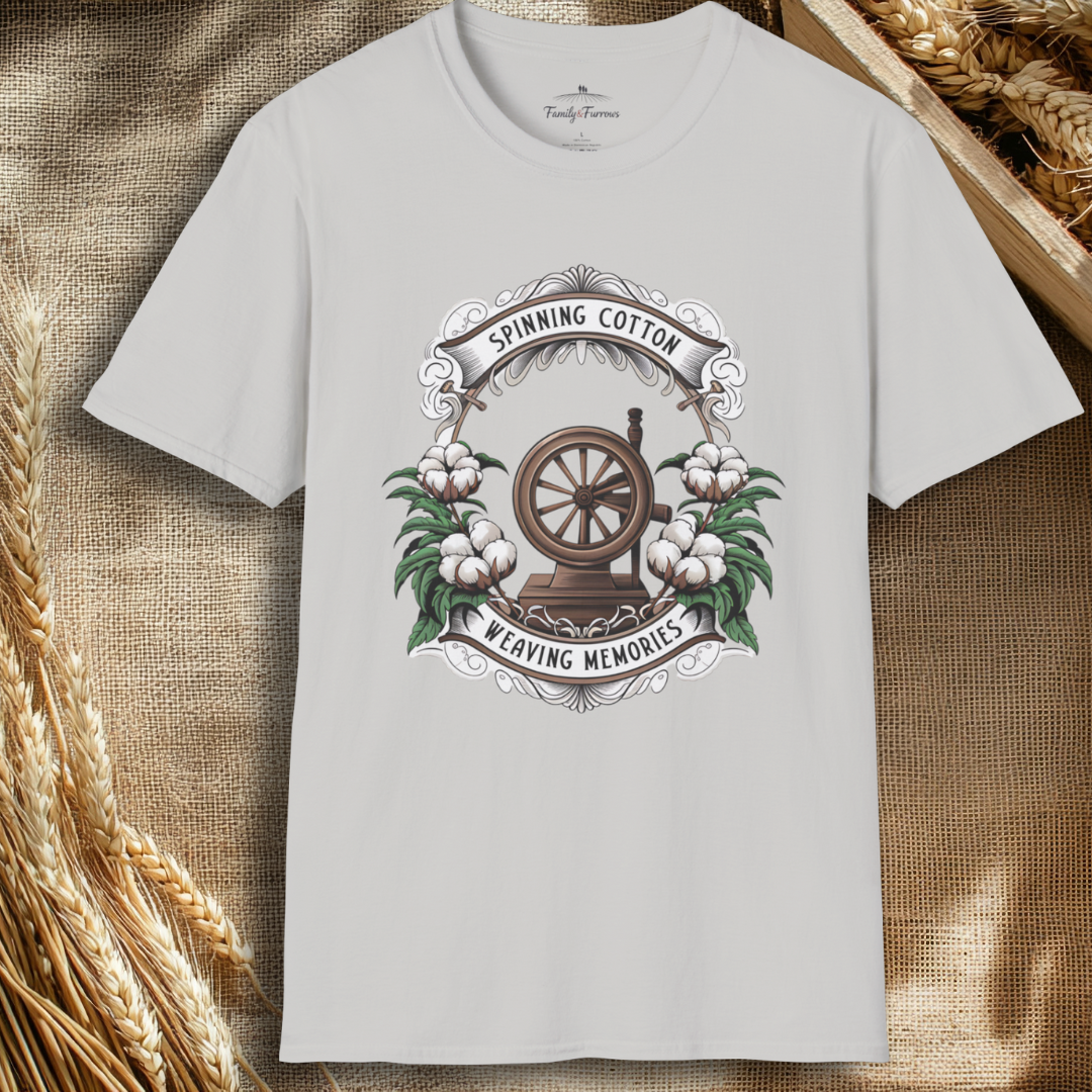 Spinning Cotton Weaving Memories Tee