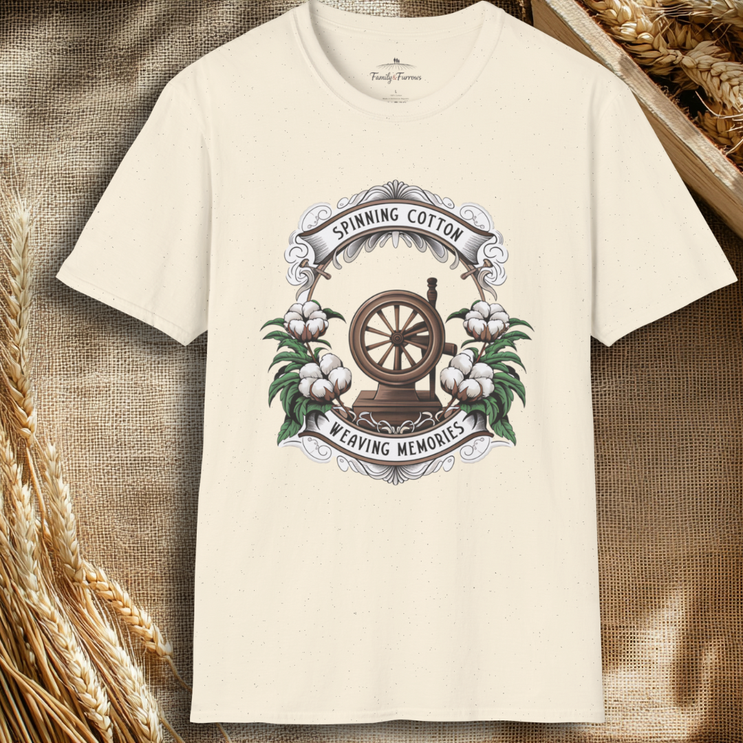 Spinning Cotton Weaving Memories Tee