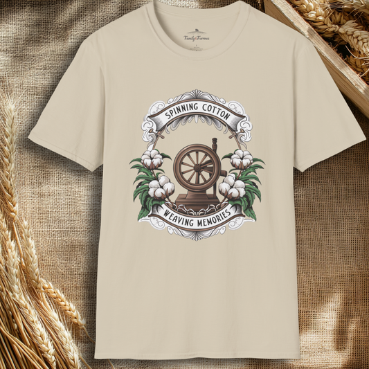 Spinning Cotton Weaving Memories Tee