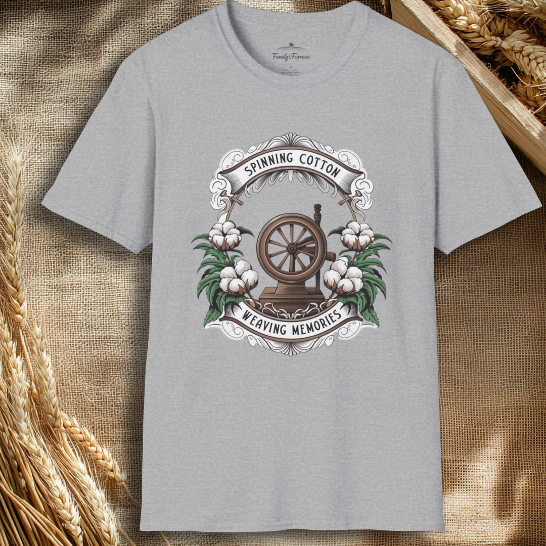 Spinning Cotton Weaving Memories Tee