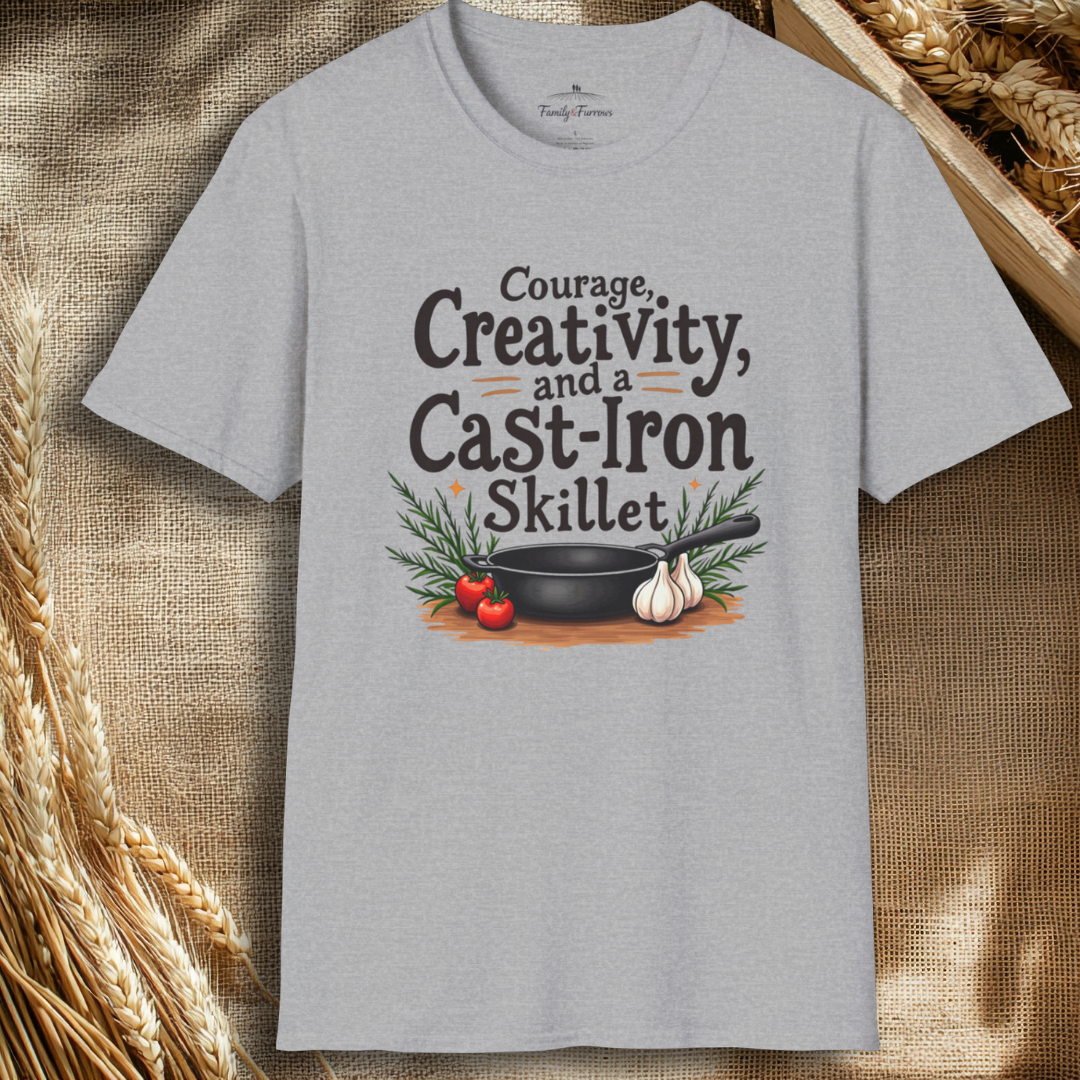 Courage Creativity And A Cast-Iron Skillet Tee