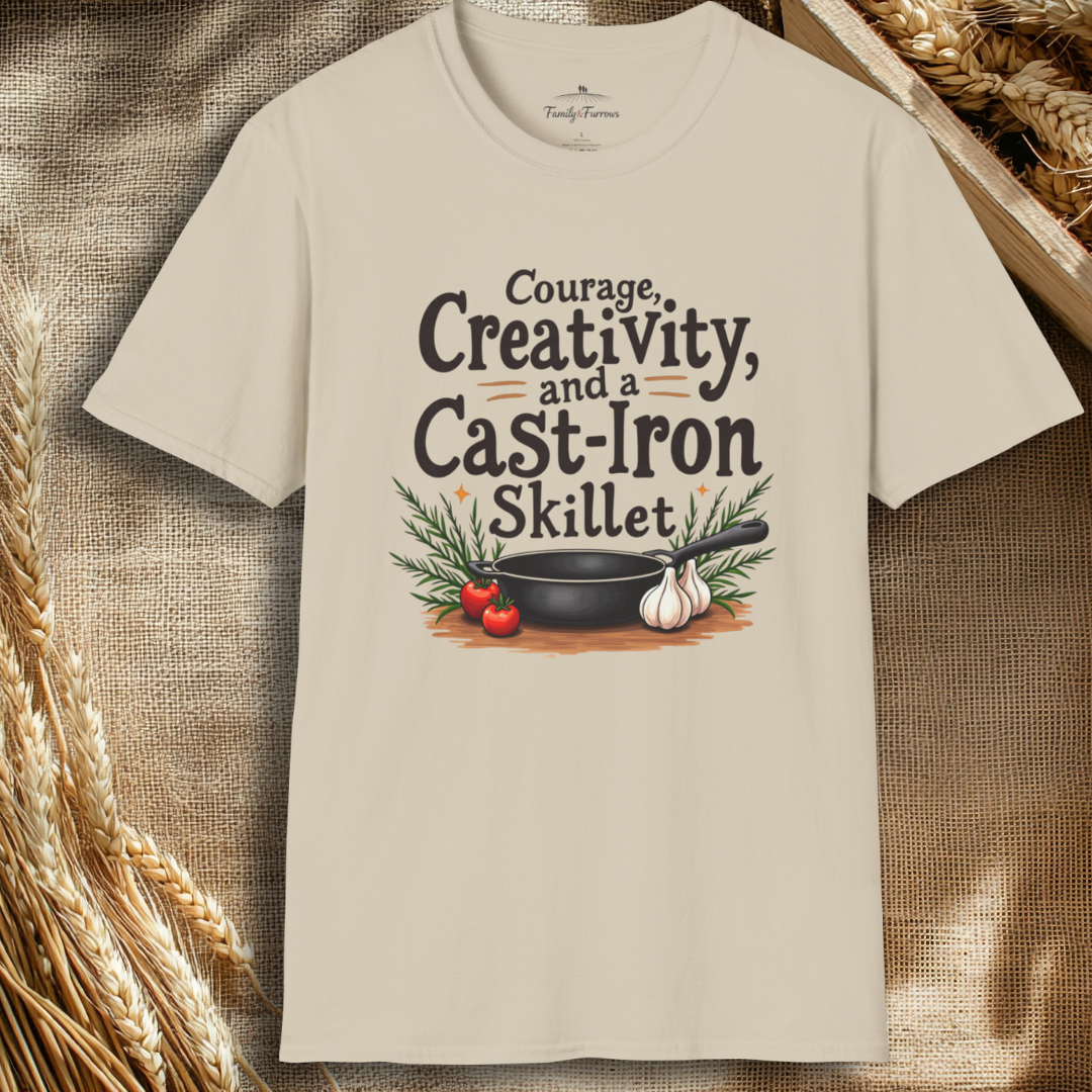 Courage Creativity And A Cast-Iron Skillet Tee