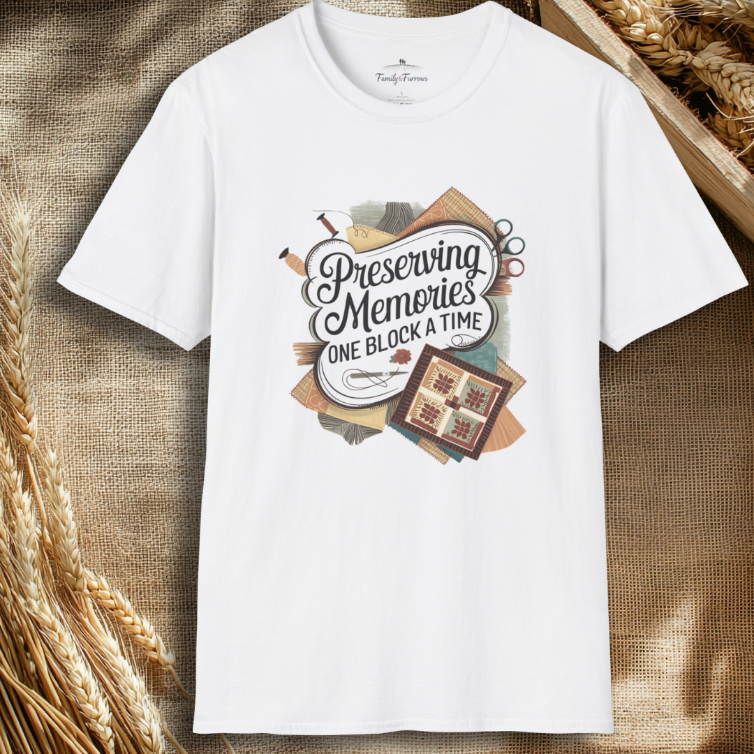 Preserving Memories One Block At a Time Tee