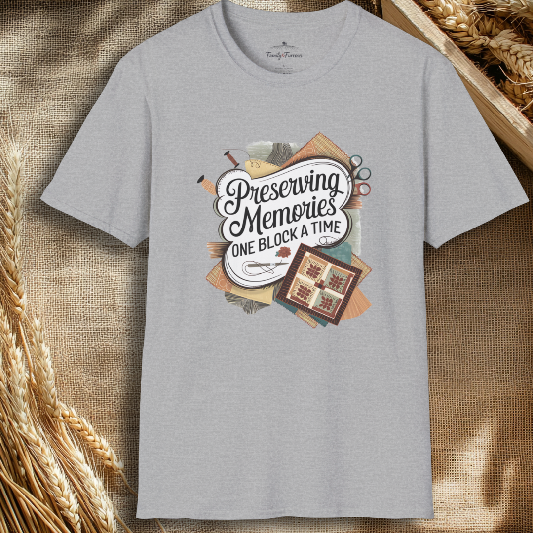 Preserving Memories One Block At a Time Tee