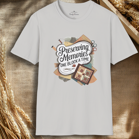 Preserving Memories One Block At a Time Tee