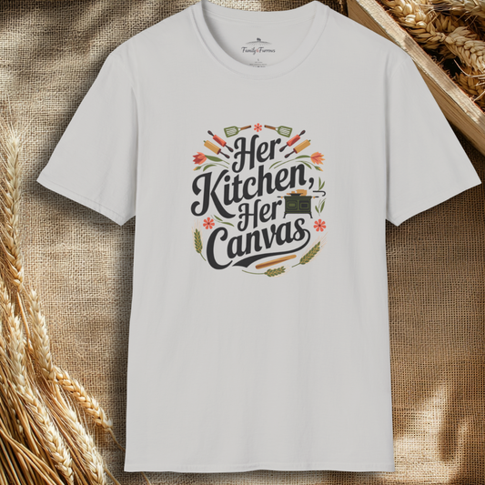 Her Kitchen Her Canvas Tee