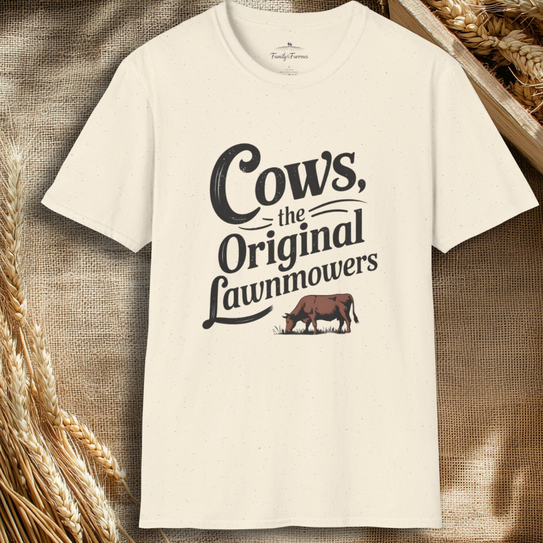 Cows The Original Lawnmowers Tee