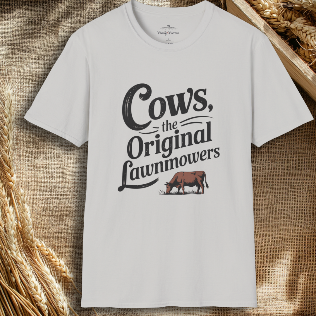 Cows The Original Lawnmowers Tee