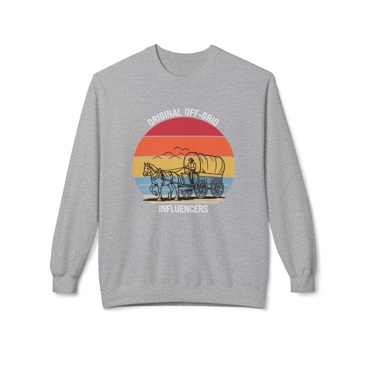 Off-Grid Influencers Crewneck Sweatshirt